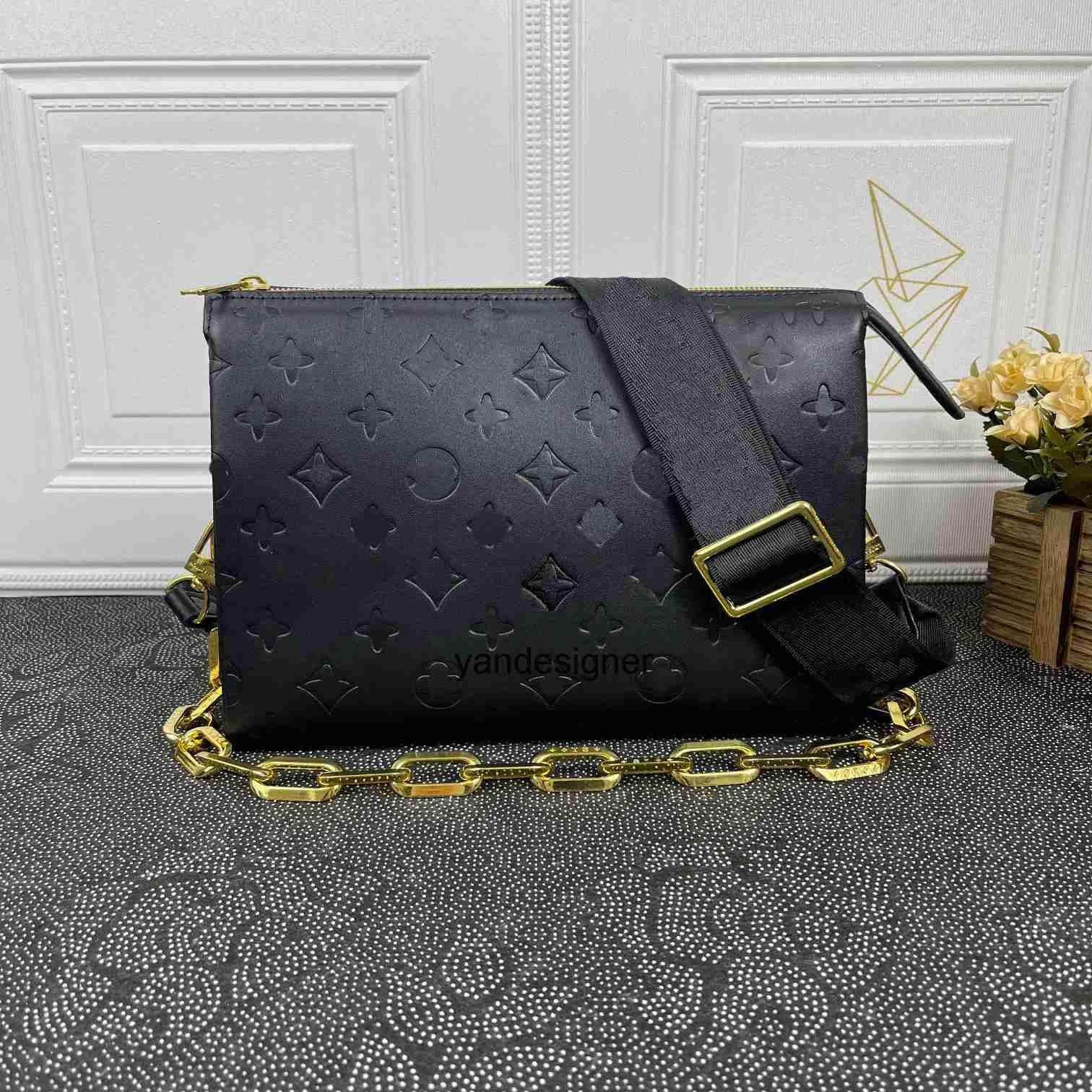 M57790 Designer bag fashion Womens ssbody bag luxury pouch ssbody bag Simple design chain baguette bag Shoulder bag, Black
M57790 Designer bag fashion Womens ssbody bag luxury pouch ssbody bag Simple design chain baguette bag Shoulder bag, Black