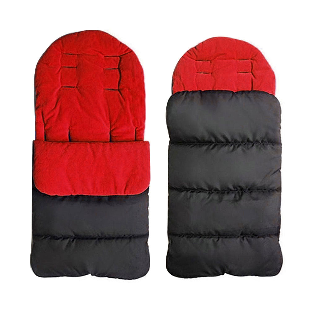 Stroller Parts Accessories Winter Baby Toddler Universal Footmuff Cosy Toes Apron Liner Buggy Pram Stroller Sleeping Bags Windproof Warm Thick Cotton 