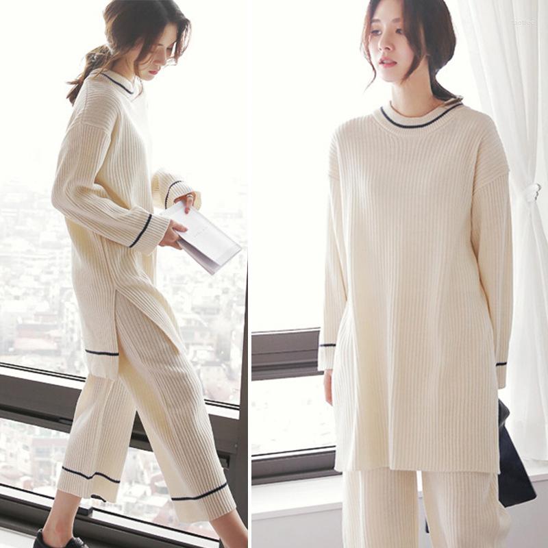 Women's Sleepwear Women's Spring And Autumn Striped Cotton Pajamas Female Korean Casual Loose Simple Comfort Women Tracksuit Suit A589
Women's Sleepwear Women's Spring And Autumn Striped Cotton Pajamas Female Korean Casual Loose Simple Comfort Women Tracksuit Suit A589