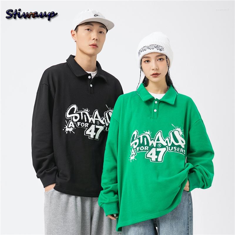 Men's Hoodies Mens Polo Shirts For Women Flocked Letters Lapel Original Man Long Sleeve T-shirts High Street Female Oversize Y2k Sweatshirt, W151-green
Men's Hoodies Mens Polo Shirts For Women Flocked Letters Lapel Original Man Long Sleeve T-shirts High Street Female Oversize Y2k Sweatshirt, W151-green