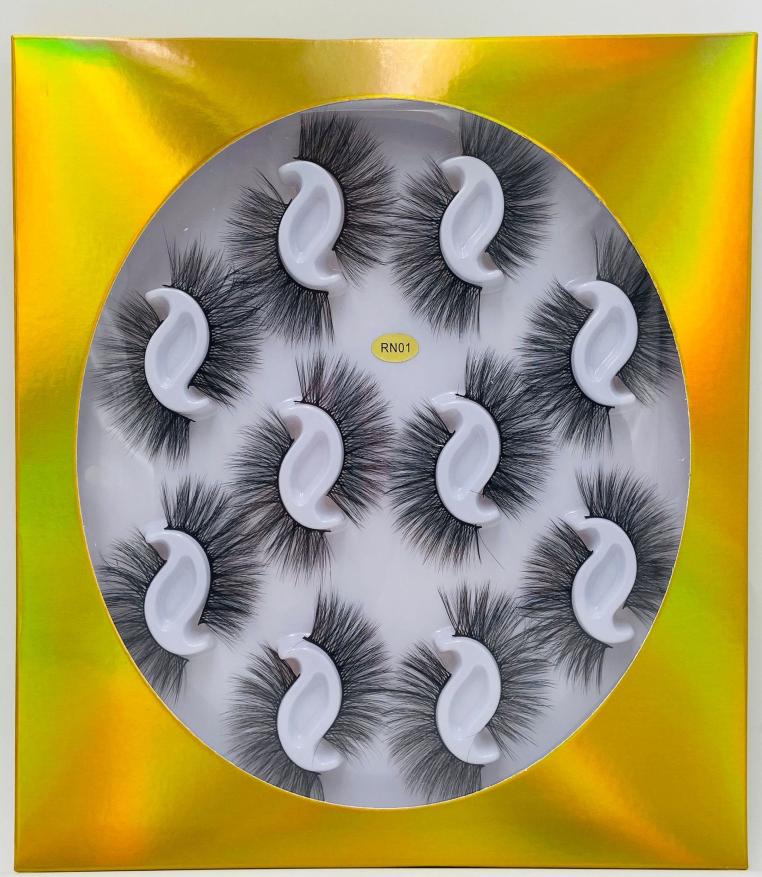 RN series High Quality luxurious handmake flower tray eyelashes book 10 Pairs Fake Eyelashes Natural Long Thick False Lashes1811897
RN series High Quality luxurious handmake flower tray eyelashes book 10 Pairs Fake Eyelashes Natural Long Thick False Lashes1811897