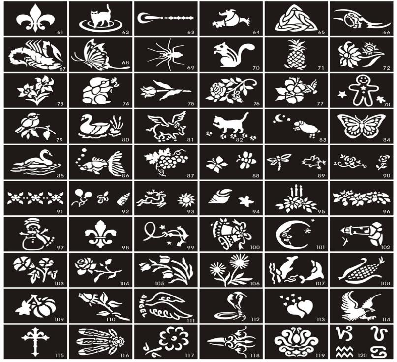 Whole100pcslot Temporary Glitter Tattoo Stencils For Body Paint Airbrush Tattoo Stencils For Small Body Designs 7693460
Whole100pcslot Temporary Glitter Tattoo Stencils For Body Paint Airbrush Tattoo Stencils For Small Body Designs 7693460