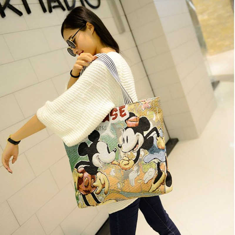 new cartoon mouse knitting portable shoulder bag large capacity Shopping Bag Canvas Bag female, Doh
new cartoon mouse knitting portable shoulder bag large capacity Shopping Bag Canvas Bag female, Doh