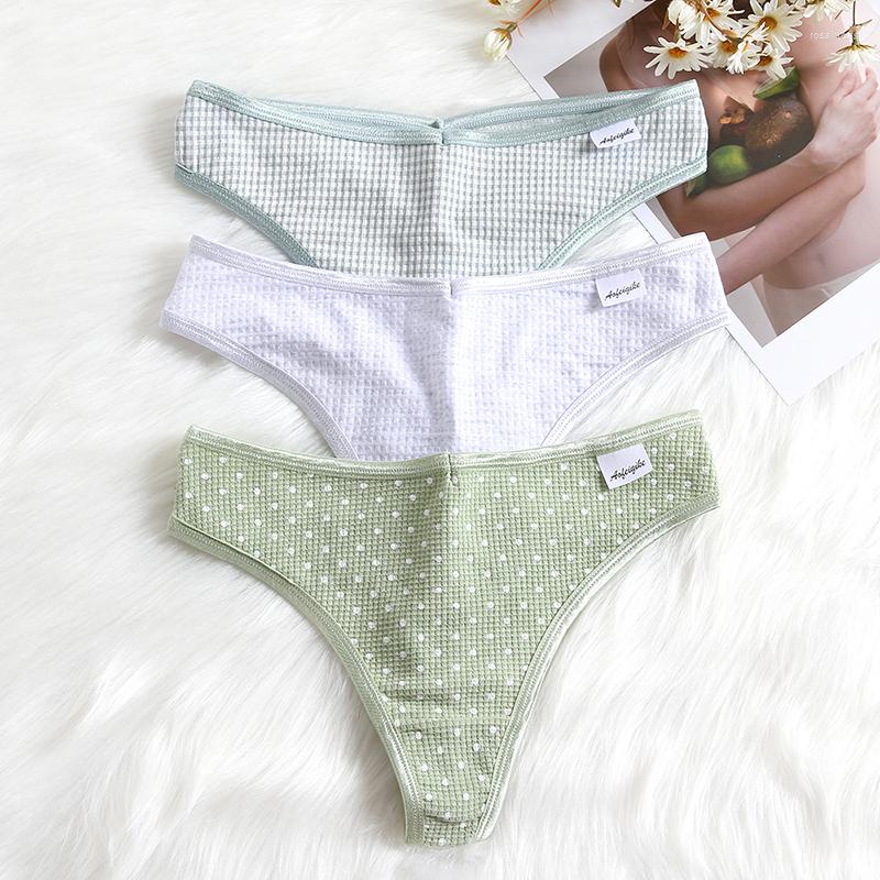 Women's Panties Giczi Sweet Sport Women's Fashion Dot Cute Female Thongs Sexy G-String Pure Cotton Underwear Girls Tanga T-Back, Green
Women's Panties Giczi Sweet Sport Women's Fashion Dot Cute Female Thongs Sexy G-String Pure Cotton Underwear Girls Tanga T-Back, Green