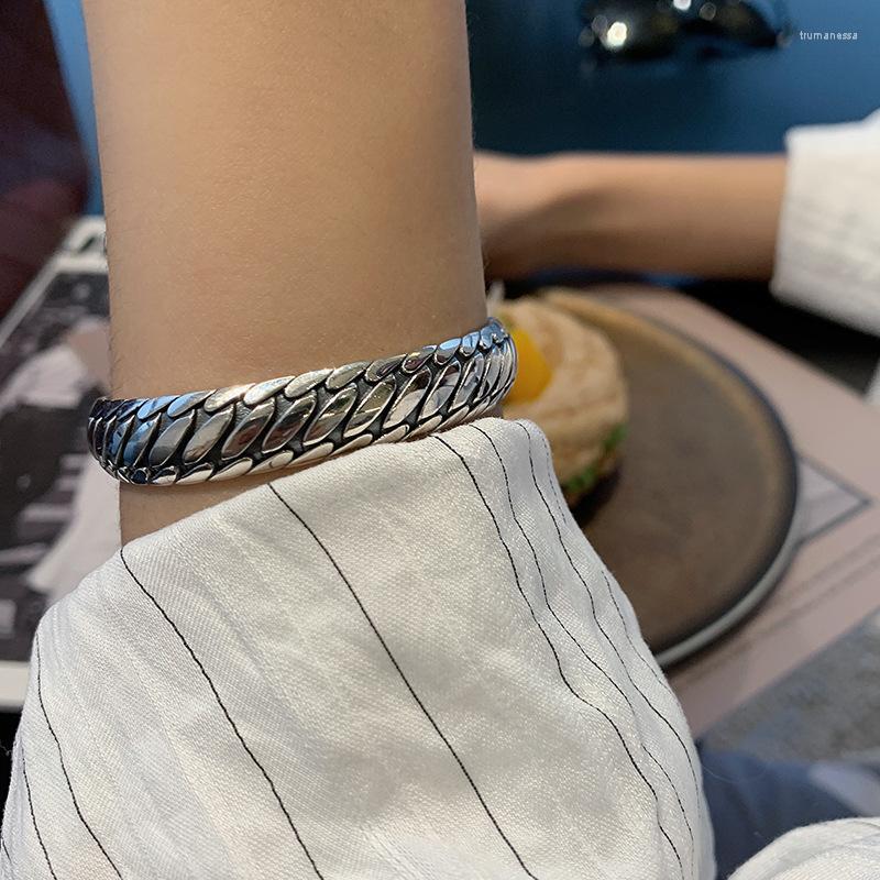 Bangle Arrival 30% Silver Plated Fashion Retro Simple Water Wave Design Ladies Jewelry Women Birthday Gift No FadeBangle Raym22
Bangle Arrival 30% Silver Plated Fashion Retro Simple Water Wave Design Ladies Jewelry Women Birthday Gift No FadeBangle Raym22