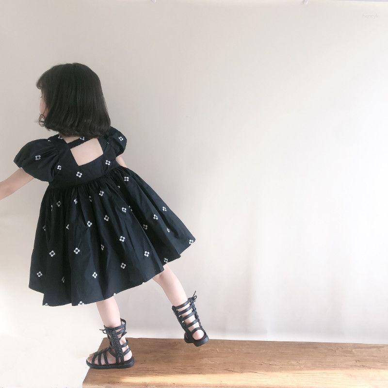 Girl Dresses 2023 Summer Light Luxury Fashion Girls Floral Short-sleeved Dress Comfortable Casual Princess Skirt Boutique Clothing
Girl Dresses 2023 Summer Light Luxury Fashion Girls Floral Short-sleeved Dress Comfortable Casual Princess Skirt Boutique Clothing
