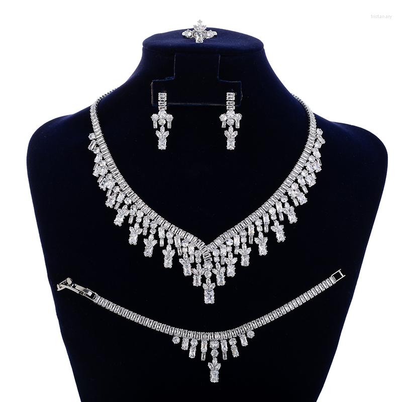 Necklace Earrings Set Jewelry HADIYANA Vintage Ladies Wedding Party Bracelet Ring Earring High Quality BN7905 Collier Mariage, Picture shown
Necklace Earrings Set Jewelry HADIYANA Vintage Ladies Wedding Party Bracelet Ring Earring High Quality BN7905 Collier Mariage, Picture shown