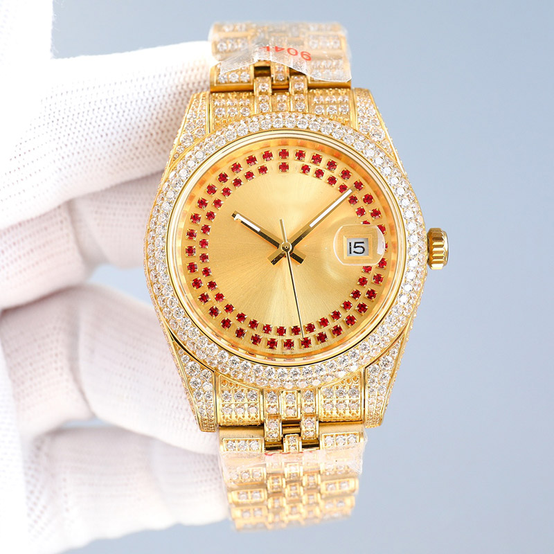 Diamond Watch Mens Automatic Mechanical 3255 Movement Watches 41mm Waterproof Sapphire Women Wristwatches With Diamond-studded Steel Bracelet Montre de Luxe, Color 2
Diamond Watch Mens Automatic Mechanical 3255 Movement Watches 41mm Waterproof Sapphire Women Wristwatches With Diamond-studded Steel Bracelet Montre de Luxe, Color 2