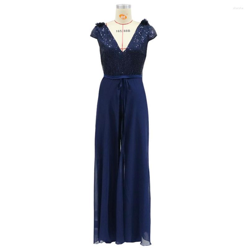 Party Dresses 2023 Spring/Summer European And American Dress Wish Women' Shopee V-neck Jumpsuit, Blue
Party Dresses 2023 Spring/Summer European And American Dress Wish Women' Shopee V-neck Jumpsuit, Blue
