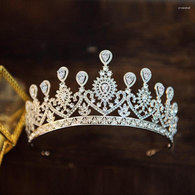 Hair Clips Luxury CZ Tiaras Vintage Crystal Pageant Party Love Crown For Women Bridal Wedding Accessories Jewelry
Hair Clips Luxury CZ Tiaras Vintage Crystal Pageant Party Love Crown For Women Bridal Wedding Accessories Jewelry