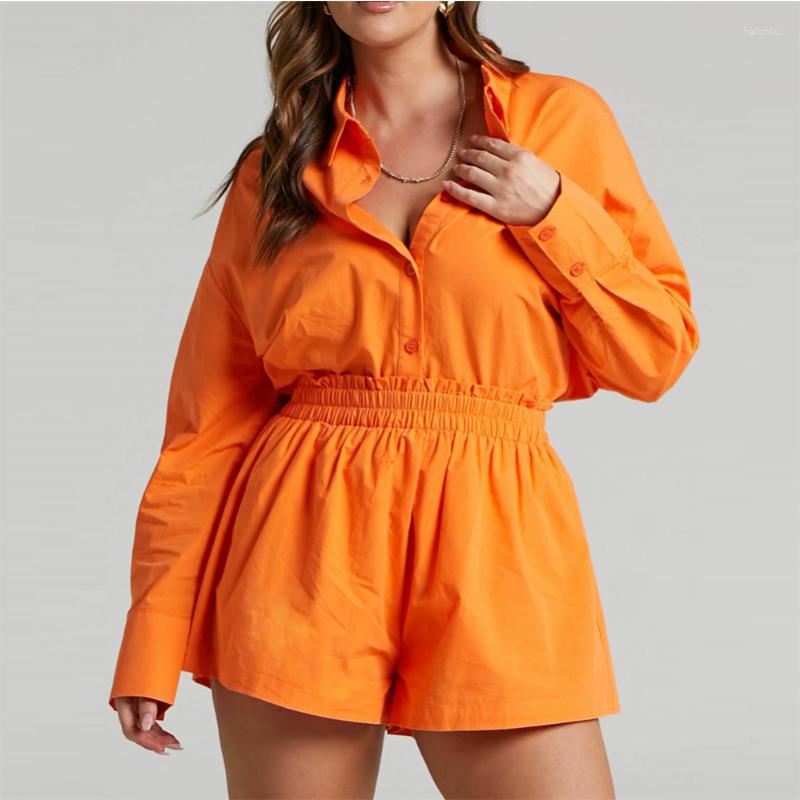 Women' Blouses 2023 Casual Shirt Summer Fashion 2 Pieces Suits Outfits For Women Long Sleeve And Wide Leg Shorts Set Buttons 25929, Red
Women' Blouses 2023 Casual Shirt Summer Fashion 2 Pieces Suits Outfits For Women Long Sleeve And Wide Leg Shorts Set Buttons 25929, Red
