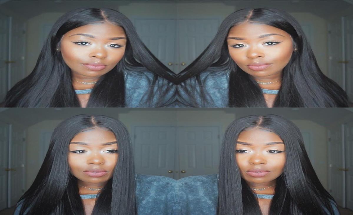 HCDIVA 134 Lace Fronta Wigs Brazliian Virgin Straight Natural Black Pre Plucked Lace Frontal Wig 150 Density 1234 inch 20218087121, Natural color
HCDIVA 134 Lace Fronta Wigs Brazliian Virgin Straight Natural Black Pre Plucked Lace Frontal Wig 150 Density 1234 inch 20218087121, Natural color
