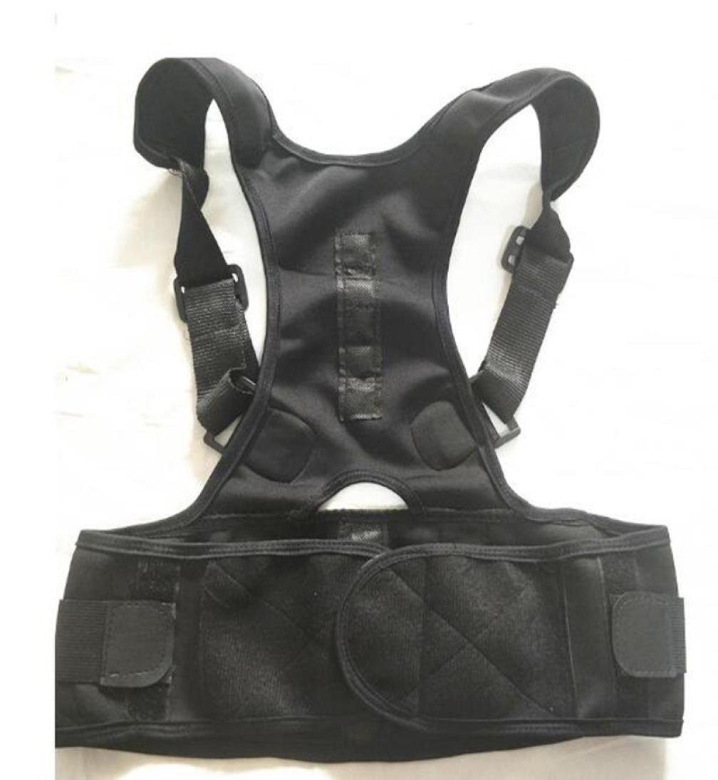 Brand New Adjustable Back Posture Corrector Magnetic Therapy Posture Corrector Brace Shoulder Back Brace Support Belt 1pcs drop sh6032575, Black
Brand New Adjustable Back Posture Corrector Magnetic Therapy Posture Corrector Brace Shoulder Back Brace Support Belt 1pcs drop sh6032575, Black