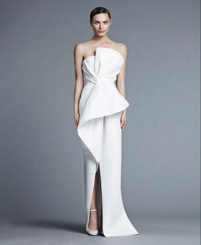 Saudi Arabia Dubai Middle East Formal Dresses Sexy Strapless Sheath White Satin Long Dress with Tiers Evening Dress Abendkleid7300369, Ivory
Saudi Arabia Dubai Middle East Formal Dresses Sexy Strapless Sheath White Satin Long Dress with Tiers Evening Dress Abendkleid7300369, Ivory