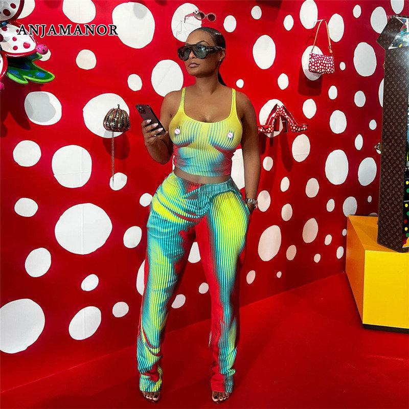 Women's Two Piece Pants ANJAMANOR 3D Body Print Baddie Set Crop Tank Top And In Matching Sets 2023 Sexy Summer Outfits D96-DC34, Blue
Women's Two Piece Pants ANJAMANOR 3D Body Print Baddie Set Crop Tank Top And In Matching Sets 2023 Sexy Summer Outfits D96-DC34, Blue