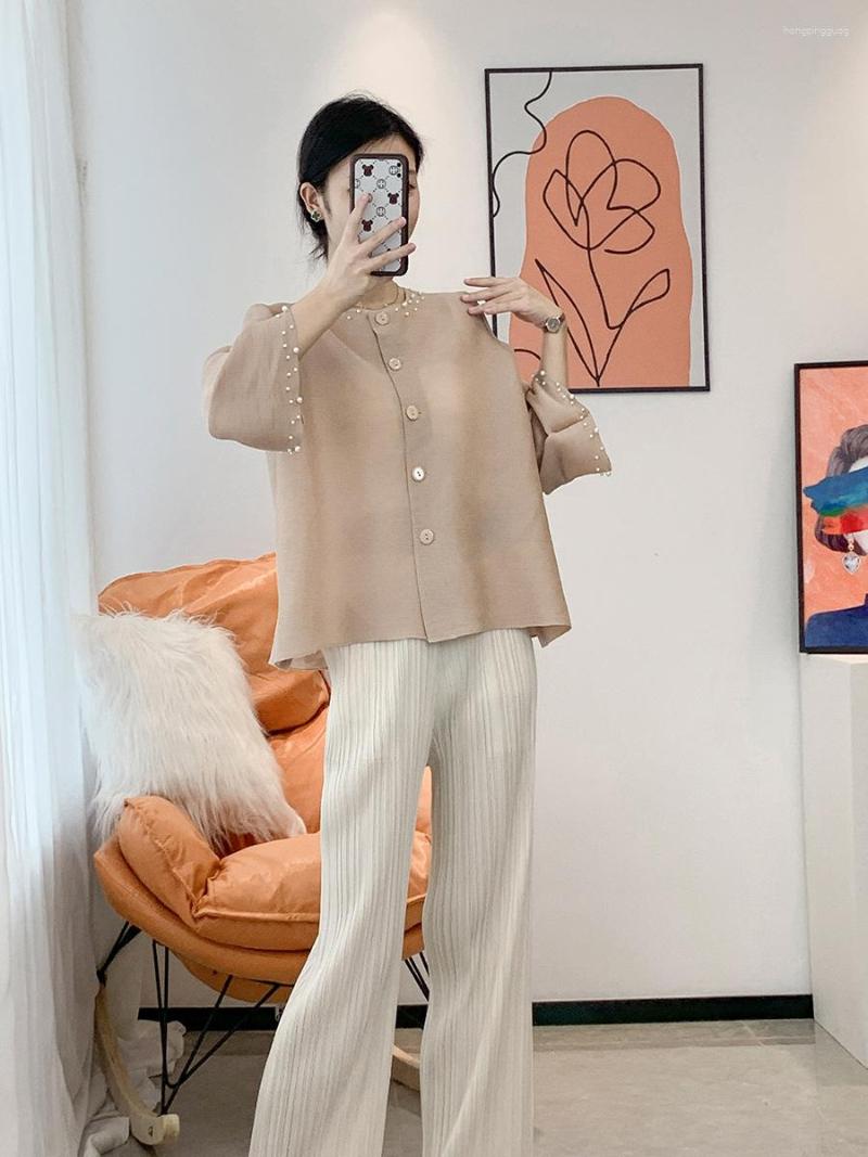 Women's Jackets Miyake Pleated Spring And Autumn Small Fragrance Design Sense Beaded Temperament Coat Women's Fashion Slim Top, Picture color
Women's Jackets Miyake Pleated Spring And Autumn Small Fragrance Design Sense Beaded Temperament Coat Women's Fashion Slim Top, Picture color