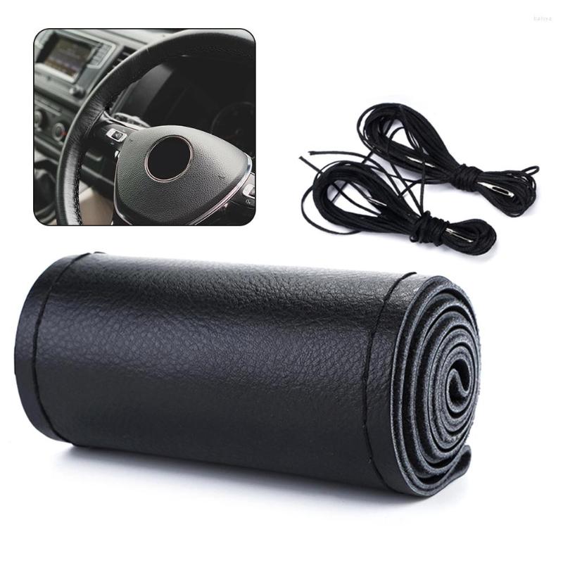 Steering Wheel Covers Hand Sewing DIY Cover Cowhide Leather With Needle Thread Interior Accessories
Steering Wheel Covers Hand Sewing DIY Cover Cowhide Leather With Needle Thread Interior Accessories
