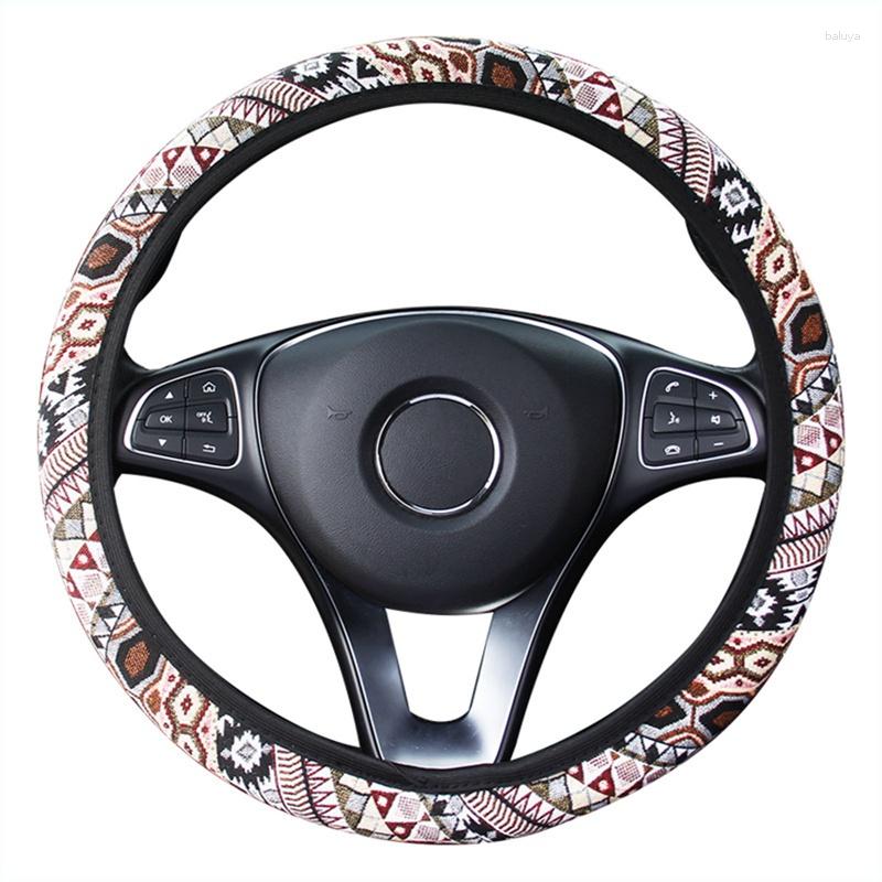 Steering Wheel Covers 38cm Car Cover Ethnic Style Steering-wheel Accessories Linen Universal Pretty
Steering Wheel Covers 38cm Car Cover Ethnic Style Steering-wheel Accessories Linen Universal Pretty