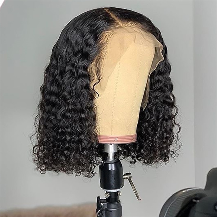 Curly Bob Wig Lace Front Human Hair Wigs For Women Brazilian Human Hair Transparent Lace Frontal Wig 13X4 Kinky Curly Bob Wig, Natural color
Curly Bob Wig Lace Front Human Hair Wigs For Women Brazilian Human Hair Transparent Lace Frontal Wig 13X4 Kinky Curly Bob Wig, Natural color