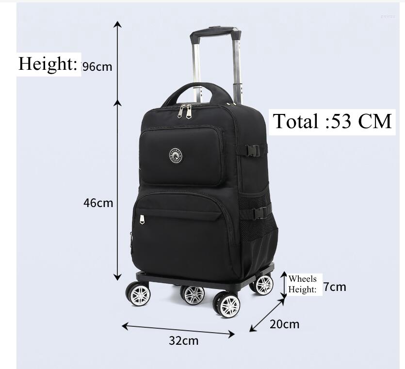 Suitcases 20 Inch Women Travel Trolley Bag Luggage Wheeled Backpack Rolling With Wheels Spinner Suitcase
Suitcases 20 Inch Women Travel Trolley Bag Luggage Wheeled Backpack Rolling With Wheels Spinner Suitcase