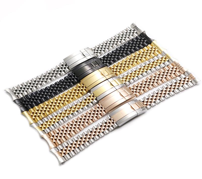 CARLYWET 19 20mm Watch Band Stainless Steel Hollow Curved End Solid Screw Links Jubilee Bracelet Loops For Datejust Watchbands3824734 
CARLYWET 19 20mm Watch Band Stainless Steel Hollow Curved End Solid Screw Links Jubilee Bracelet Loops For Datejust Watchbands3824734