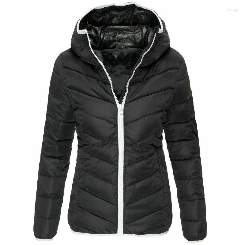 Women' Trench Coats 2023 Autumn Winter Fashion Hooded Padded Women Solid Long Thicken Warm Short Parkas Ladies Casual Outwear Jackets, Black
Women' Trench Coats 2023 Autumn Winter Fashion Hooded Padded Women Solid Long Thicken Warm Short Parkas Ladies Casual Outwear Jackets, Black