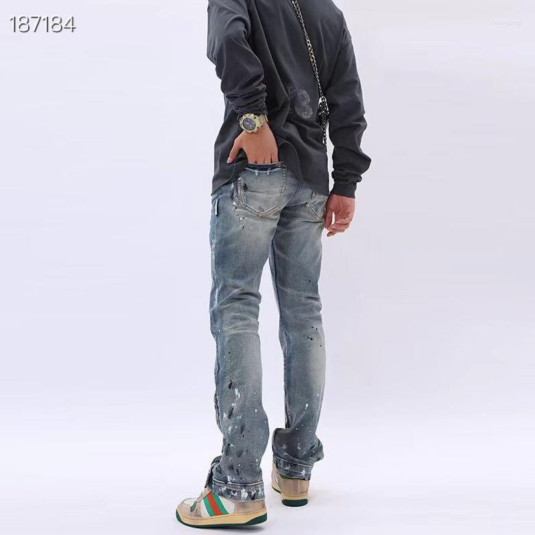 Men's Jeans AL40783 Fashion Men's 2023 Runway Luxury European Design Party Style Clothing, Picture shown
Men's Jeans AL40783 Fashion Men's 2023 Runway Luxury European Design Party Style Clothing, Picture shown