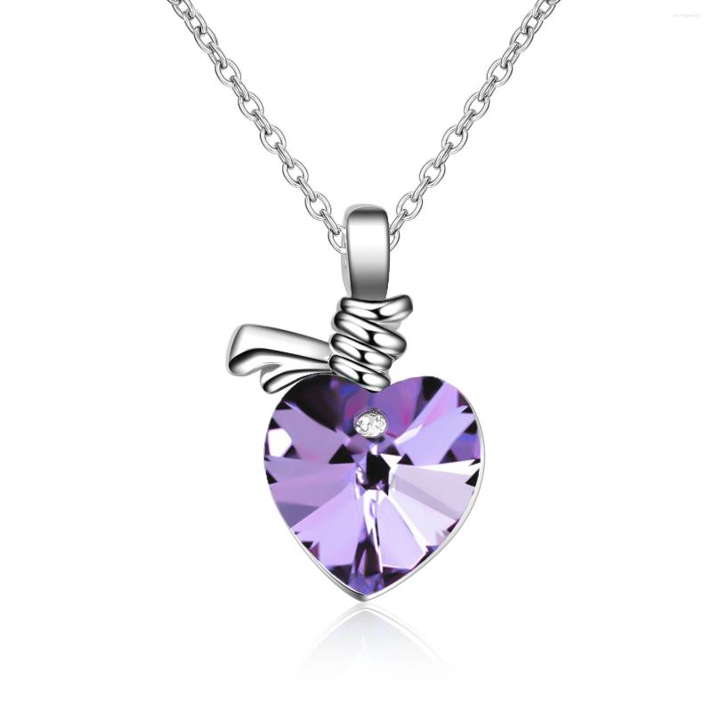 Pendant Necklaces NL-00594 2023 In Fashion Jewelry Silver Plated Heart Crystal Necklace Women's Day Gift 1 Dollar Item
Pendant Necklaces NL-00594 2023 In Fashion Jewelry Silver Plated Heart Crystal Necklace Women's Day Gift 1 Dollar Item