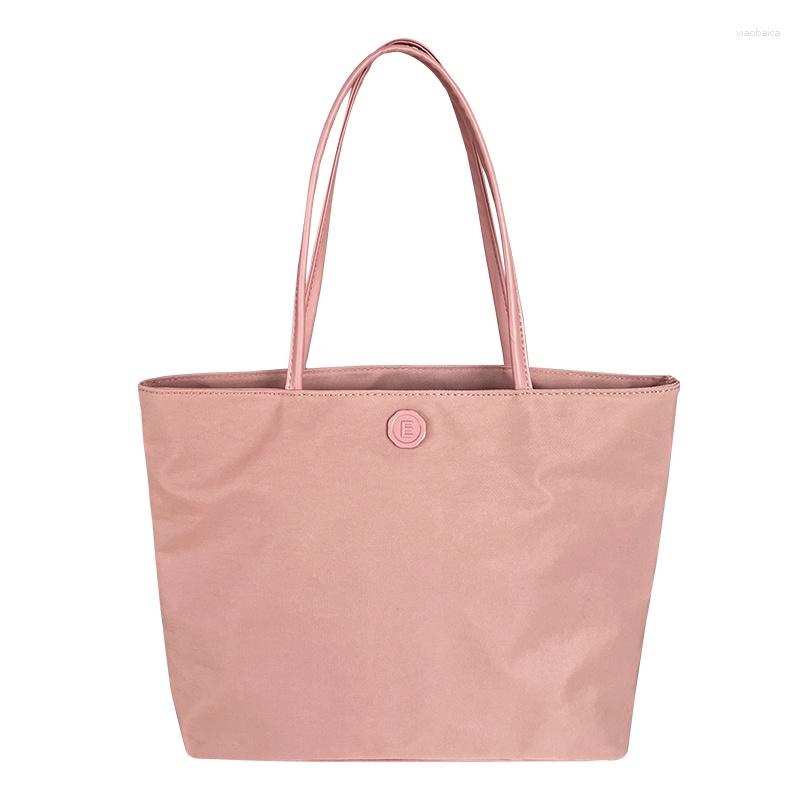 Evening Bags 2023 Korean Version Ins Nylon Oxford Cloth Versatile One Shoulder Bag Fashion Simple Tote Women's, Pink 
Evening Bags 2023 Korean Version Ins Nylon Oxford Cloth Versatile One Shoulder Bag Fashion Simple Tote Women's, Pink