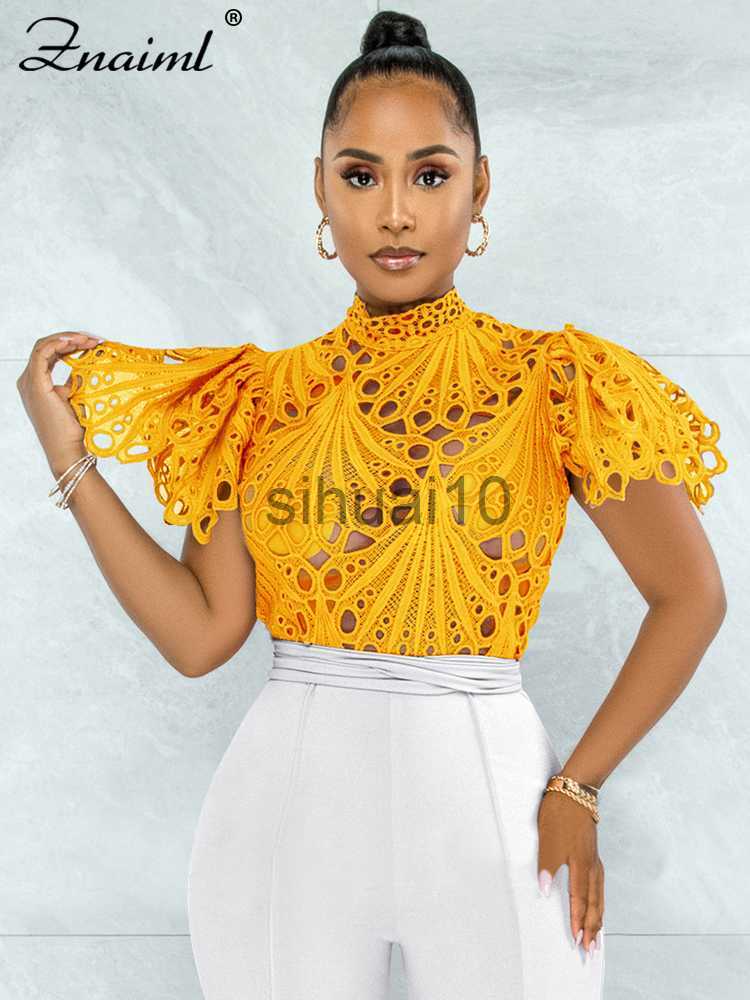 Women's Blouses Shirts Znaiml Elegant Short Sleeve Hollow Out Mesh Lace T-shirt Sheer See Through Crop Top Women Summer Sexy Nightclub Party Blouses J230621, Pink
Women's Blouses Shirts Znaiml Elegant Short Sleeve Hollow Out Mesh Lace T-shirt Sheer See Through Crop Top Women Summer Sexy Nightclub Party Blouses J230621, Pink