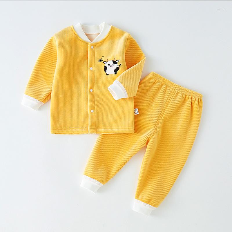 Clothing Sets Children's Cute Cartoon Warm Suit Autumn And Winter Style Velvet Padded Home Wear Pajamas Boys Girls Underwear
Clothing Sets Children's Cute Cartoon Warm Suit Autumn And Winter Style Velvet Padded Home Wear Pajamas Boys Girls Underwear