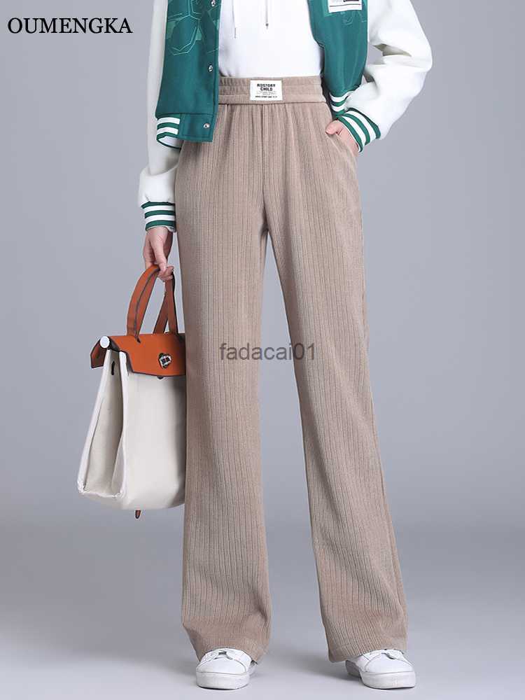 Corduroy Women Thick Warm Pants Straight Casual High Waist Trousers with Velvet for Cold Autumn Winter Chic Solid Bottoms S5XL L230621, Beige-autumn
Corduroy Women Thick Warm Pants Straight Casual High Waist Trousers with Velvet for Cold Autumn Winter Chic Solid Bottoms S5XL L230621, Beige-autumn