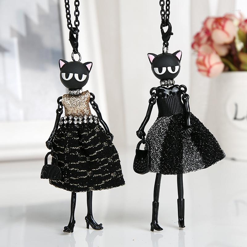 Pendant Necklaces Women Doll Long Chain Necklace Shining Dress Handmade Girl Maxi & Pendants Brand Fashion Jewelry
Pendant Necklaces Women Doll Long Chain Necklace Shining Dress Handmade Girl Maxi & Pendants Brand Fashion Jewelry