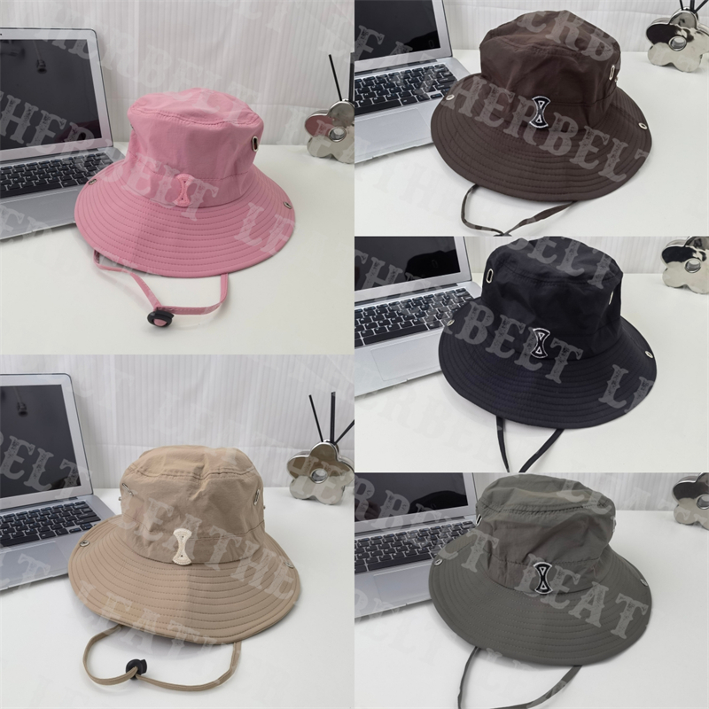 Outdoor Travel Fisherman Hat Women Men Vacation Bucket Hats Designer Letter Wide Brim Frayed Cap Sun Caps, Pink
Outdoor Travel Fisherman Hat Women Men Vacation Bucket Hats Designer Letter Wide Brim Frayed Cap Sun Caps, Pink