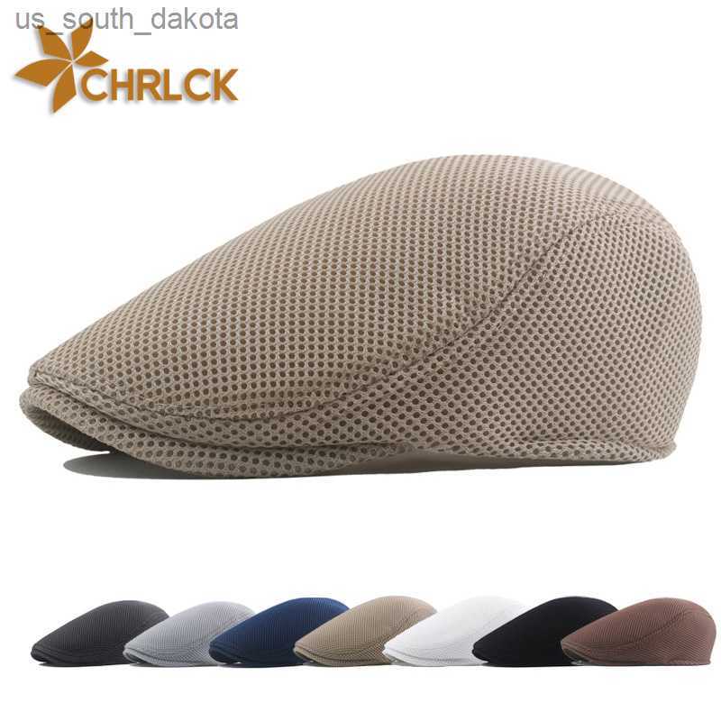 CHRLCK 2023 New Summer Mens Hats Breathable Mesh Newsboy Caps Outdoor Sun Hat Fashion Solid Flat Cap For Women Casual Beret Hat L230523, White
CHRLCK 2023 New Summer Mens Hats Breathable Mesh Newsboy Caps Outdoor Sun Hat Fashion Solid Flat Cap For Women Casual Beret Hat L230523, White