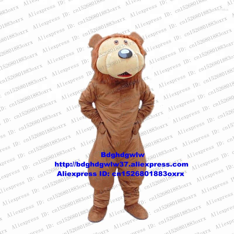 Mascot Costumes Brown Bear Grizzly Ursus Arctos Costume Adult Cartoon Character Outfit Performn ACTING Company Promotion Zx1894, Picture shown
Mascot Costumes Brown Bear Grizzly Ursus Arctos Costume Adult Cartoon Character Outfit Performn ACTING Company Promotion Zx1894, Picture shown