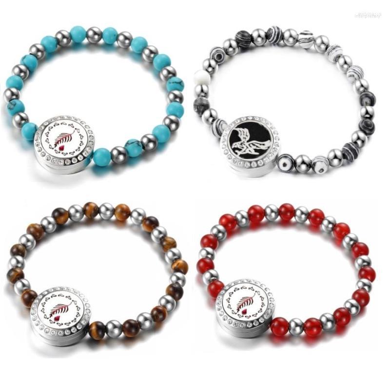 Strand Wholesale High Quality Natural Stone Agates Beads Bangle Stainless Steel Diffuser Locket Charm Bracelets
Strand Wholesale High Quality Natural Stone Agates Beads Bangle Stainless Steel Diffuser Locket Charm Bracelets