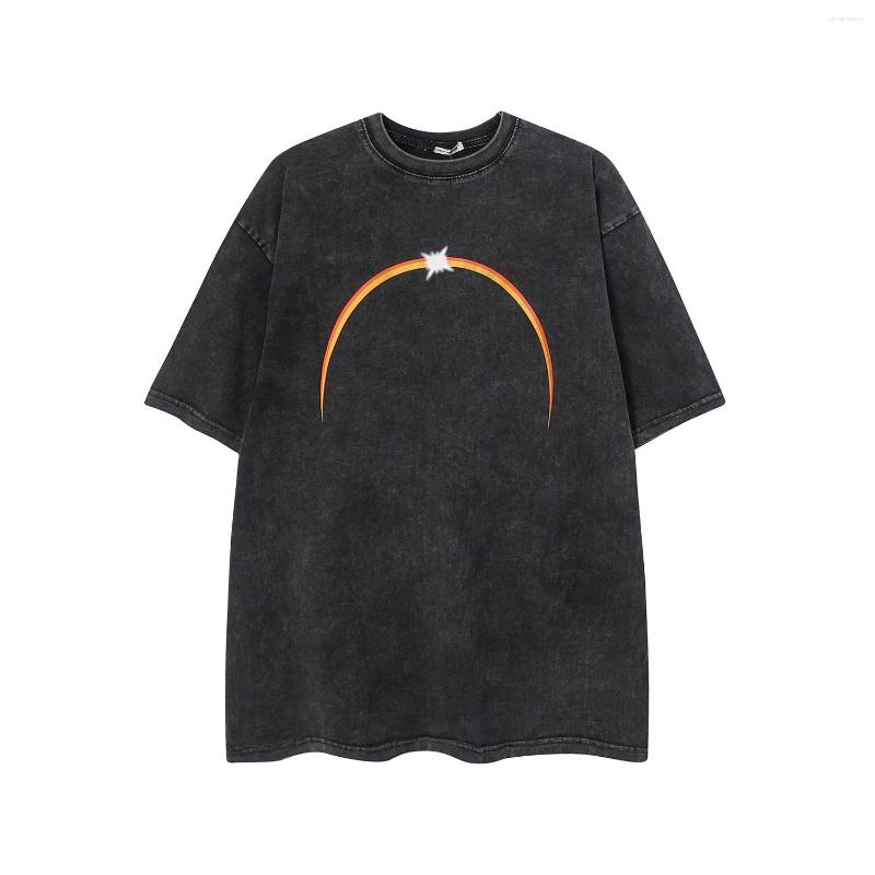 Men's T Shirts LetterWANG 2023 Summer Wash Old Star Printed Cotton Short Sleeve T-shirt With Round Neck Loose Men And Women Style, Black
Men's T Shirts LetterWANG 2023 Summer Wash Old Star Printed Cotton Short Sleeve T-shirt With Round Neck Loose Men And Women Style, Black