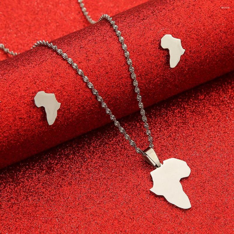 Pendant Necklaces Africa Map Necklace Earrings Jewelry For Women African Maps Hiphop Item
Pendant Necklaces Africa Map Necklace Earrings Jewelry For Women African Maps Hiphop Item