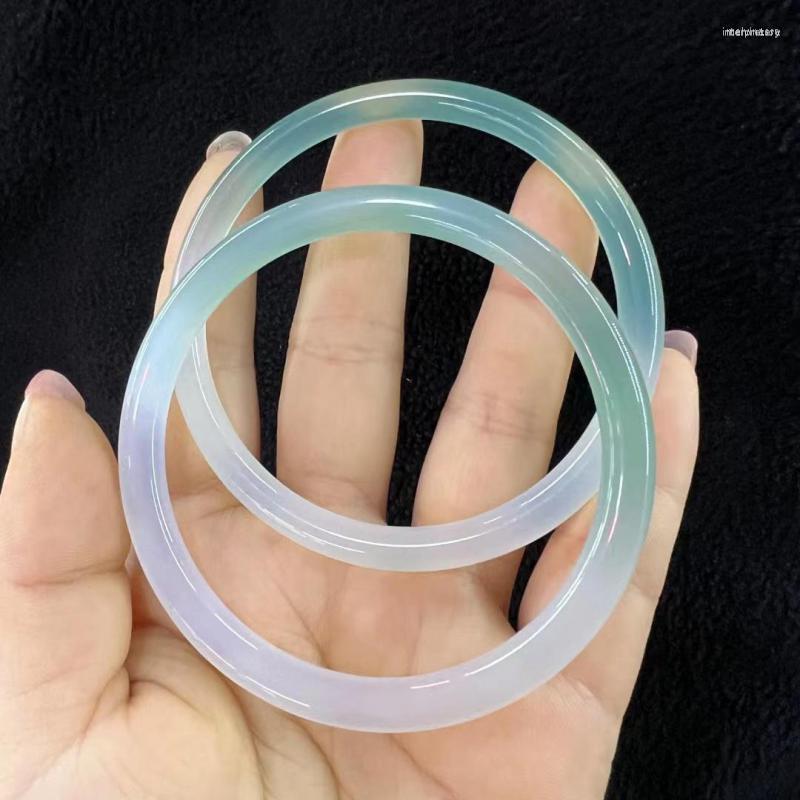 Bangle 6mm Jingle Fine Jade Bracelets Women Healing Gemstone Myanmar Jadeite Jewelry Gradient Color Burma Jades Bangles 
Bangle 6mm Jingle Fine Jade Bracelets Women Healing Gemstone Myanmar Jadeite Jewelry Gradient Color Burma Jades Bangles