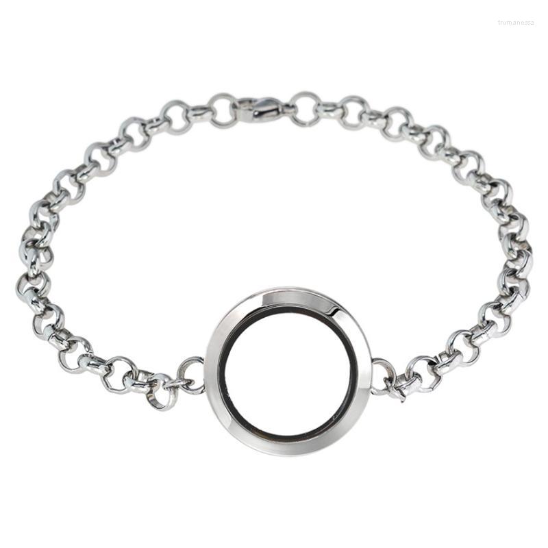 Bangle 1pc 20mm Floating Charms Locket Bracelet Glass Round Living Memory For Women Jewelry Making Stainless Steel Gift Raym22
Bangle 1pc 20mm Floating Charms Locket Bracelet Glass Round Living Memory For Women Jewelry Making Stainless Steel Gift Raym22
