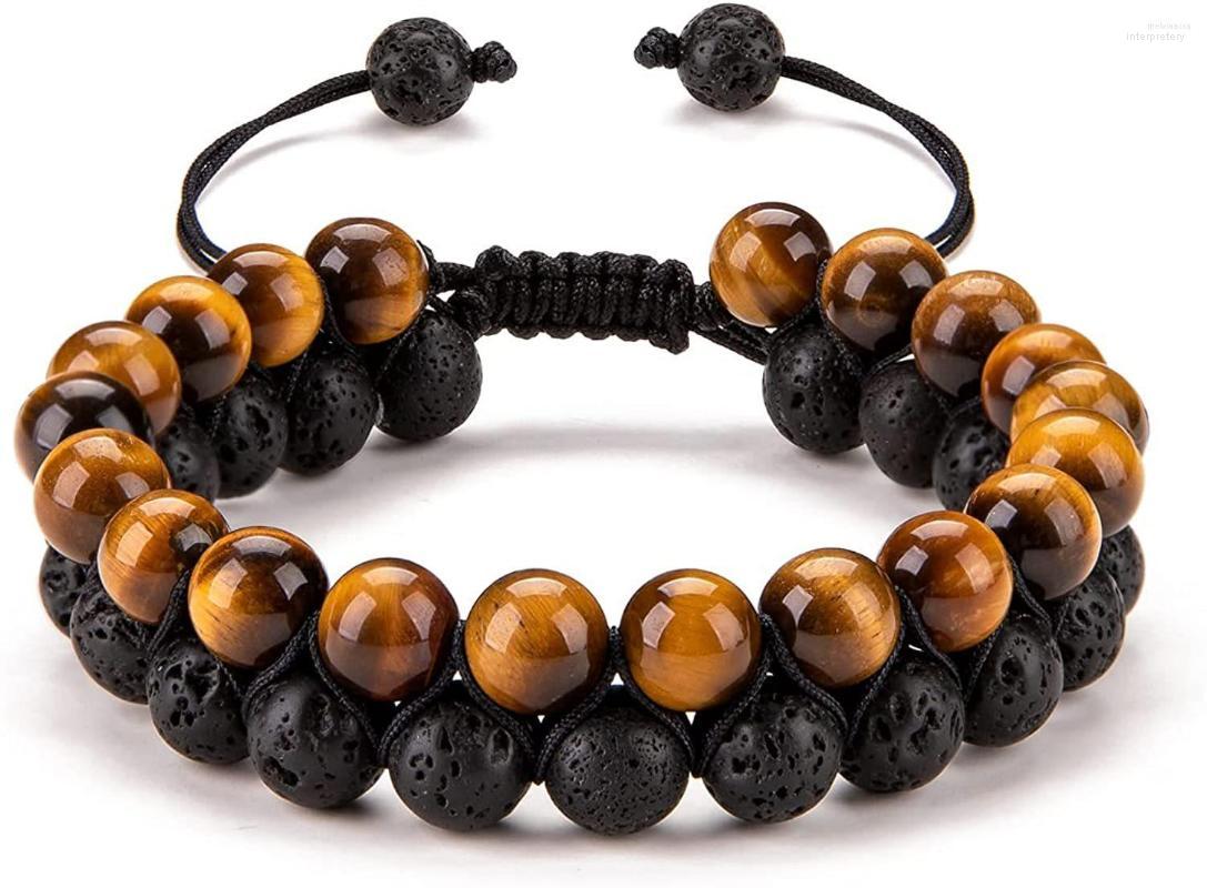 Link Bracelets 8mm Lava Rocks Pure Handwoven Adjustable For Men Women Gifts Jewelry Healing Crystals Bracelet Yoga Meditation Relax Anxiety
Link Bracelets 8mm Lava Rocks Pure Handwoven Adjustable For Men Women Gifts Jewelry Healing Crystals Bracelet Yoga Meditation Relax Anxiety