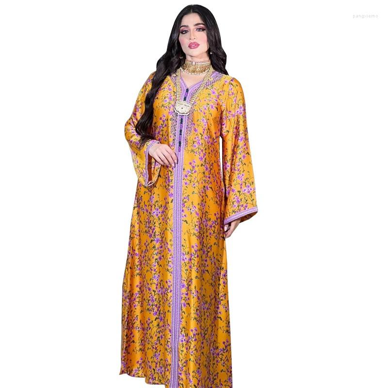Ethnic Clothing Dubai Womens Robe Muslim Maxi Dress Elegant Long Sleeve African Dresses Printed Diamond National Costume 2023 Summer Vestido
Ethnic Clothing Dubai Womens Robe Muslim Maxi Dress Elegant Long Sleeve African Dresses Printed Diamond National Costume 2023 Summer Vestido