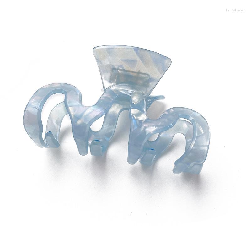 Hair Clips Korean Shining Colorful Acetate Summer Clip Clear Sweet Wave 8CM M-Shaped Claw Accessories For Girls
Hair Clips Korean Shining Colorful Acetate Summer Clip Clear Sweet Wave 8CM M-Shaped Claw Accessories For Girls