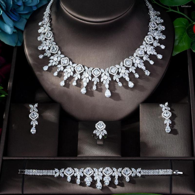 Necklace Earrings Set Fashion Zircons High Quality White Gold Color Cubic Zirconia Bridal Wedding And Earring Sets Party Accessories N-1152, Picture shown
Necklace Earrings Set Fashion Zircons High Quality White Gold Color Cubic Zirconia Bridal Wedding And Earring Sets Party Accessories N-1152, Picture shown