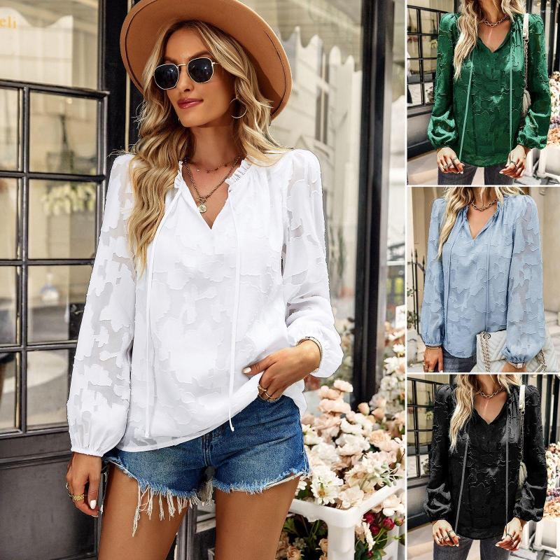 Women' Blouses Women Sexy Lace V Neck Blouse Ladies Solid Elegant Hollow Out Lantern Sleeve Shirt Top Spring Office Clothing, Black
Women' Blouses Women Sexy Lace V Neck Blouse Ladies Solid Elegant Hollow Out Lantern Sleeve Shirt Top Spring Office Clothing, Black