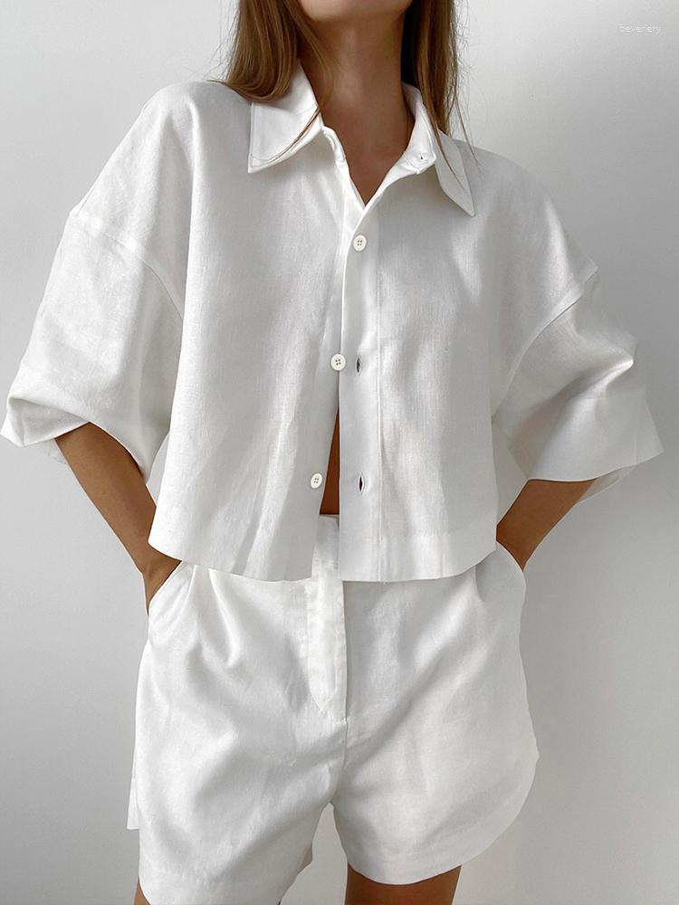 Women' Tracksuits 2023 Spring Summer Women Holiday Shorts Sets Loose Fit Outfits Solid White Suit Cotton Linen 2 Two Piece Set For
Women' Tracksuits 2023 Spring Summer Women Holiday Shorts Sets Loose Fit Outfits Solid White Suit Cotton Linen 2 Two Piece Set For