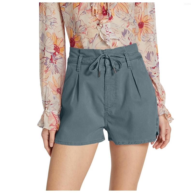 Women' Shorts Womens Self Tie Pleated Summer Casual Drawstring High Waist Ruffle Bowknot Dressy, Blue
Women' Shorts Womens Self Tie Pleated Summer Casual Drawstring High Waist Ruffle Bowknot Dressy, Blue