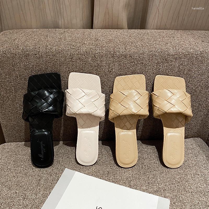 Slippers Small Size Net Red For Women To Wear 2023 Square Head Large Woven Flat Bottom Sandals Loafers, Camel
Slippers Small Size Net Red For Women To Wear 2023 Square Head Large Woven Flat Bottom Sandals Loafers, Camel