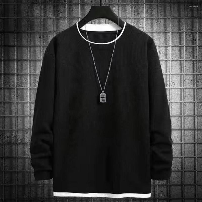 Men's T Shirts Men Sweatshirt Skin-touch Pullover Super Soft Streetwear Trendy Loose Waffle, Black
Men's T Shirts Men Sweatshirt Skin-touch Pullover Super Soft Streetwear Trendy Loose Waffle, Black